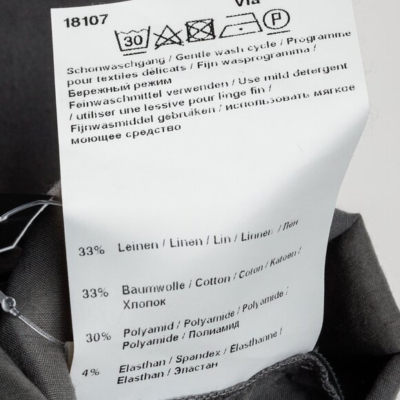 Annette Gortz Grey Asymmetrical Sculpture Dress - Picture 11 of 11